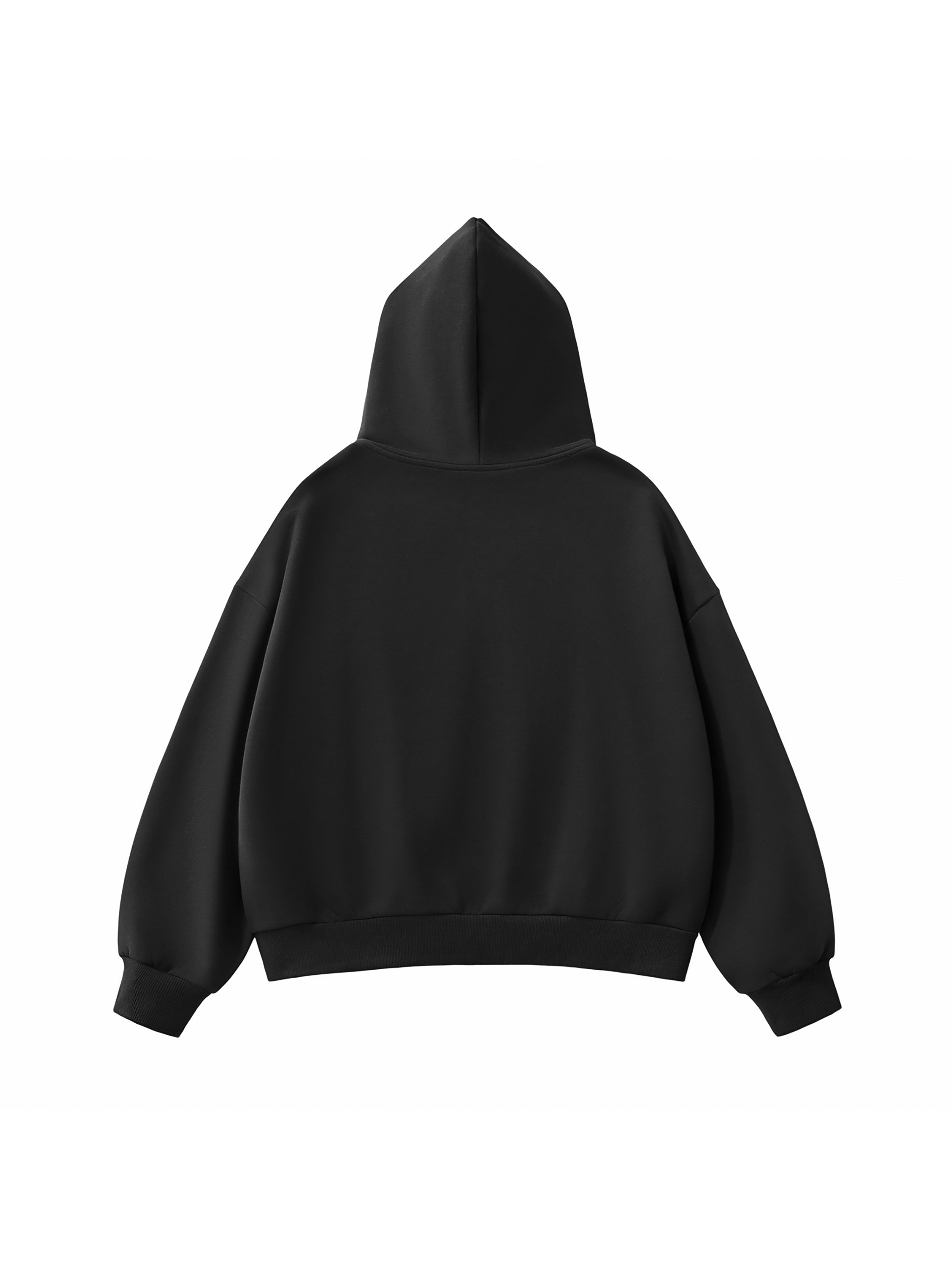 Maskerade Fleeced Full-Zip Boxy Hoodie